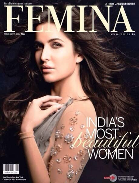 Femina magazine calls Katrina Kaif India's most beautiful