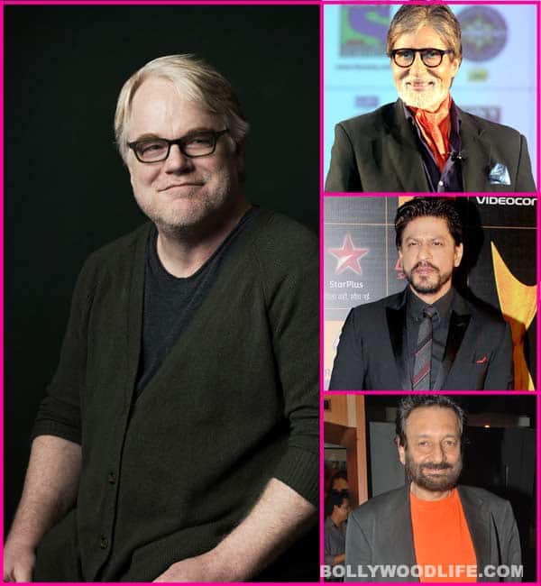 Shahrukh Khan, Amitabh Bachchan, Shekhar Kapur mourn the death of Philip Seymour Hoffman Shahrukh Khan, Amitabh Bachchan, Shekhar Kapur mourn the death of Philip Seymour Hoffman