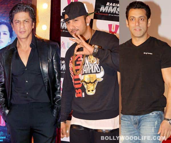 Has Yo Yo Honey Singh shifted loyalties from Shahrukh Khan to Salman Khan?