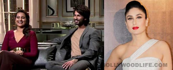 Shahid Kapoor defends Sonakshi Sinha, takes a dig at ex-girlfriend Kareena Kapoor Khan!