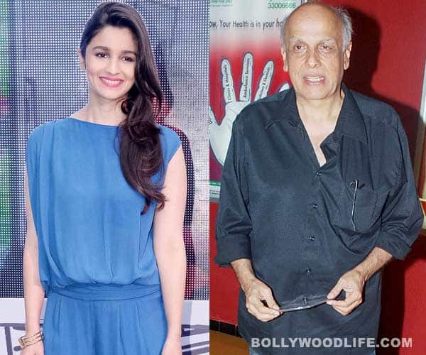 Mahesh Bhatt and Alia Bhatt Mahesh Bhatt and Alia Bhatt
