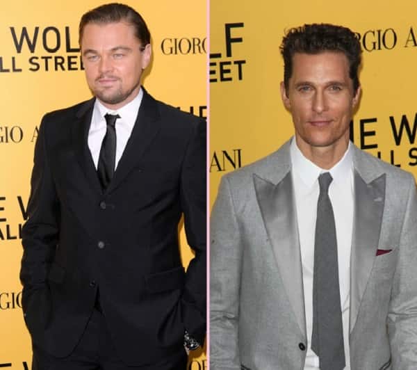 leonardo dicaprio and matthew mcconaughy leonardo dicaprio and matthew mcconaughy