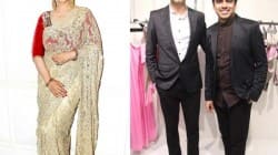 Manisha Koirala supports designer duo Shivan and Narresh's mastectomy blouse