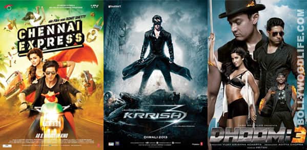 Chennai Express, Krrish 3 and Dhoom:3 – the game changers of entertaiment industry in 2013 Chennai Express, Krrish 3 and Dhoom:3 – the game changers of entertaiment industry in 2013