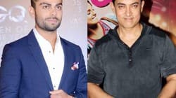 Aamir Khan and Virat Kohli