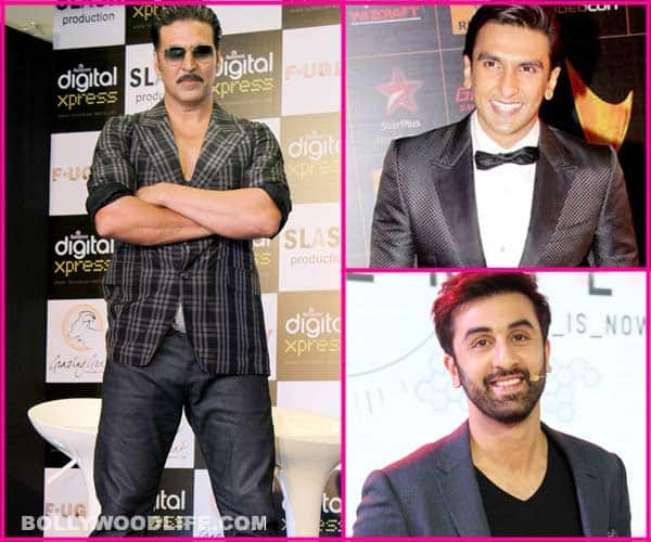 Akshay Kumar: Ranveer Singh and Ranbir Kapoor are the next superstars Akshay Kumar: Ranveer Singh and Ranbir Kapoor are the next superstars
