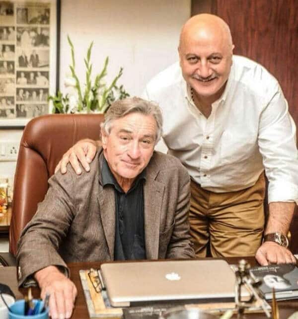 Anupam Kher: Robert de Niro was embarrassed by the praise of him in my movie! Anupam Kher: Robert de Niro was embarrassed by the praise of him in my movie!