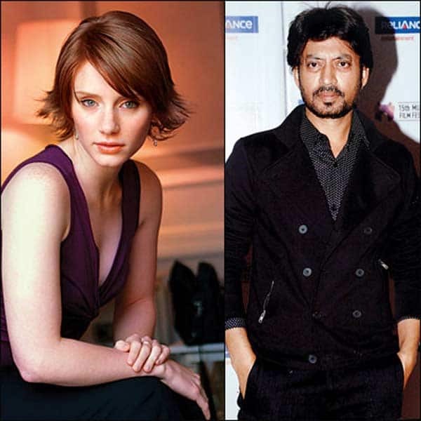 Irrfan Khan shoots with Bryce Dallas Howard Irrfan Khan shoots with Bryce Dallas Howard