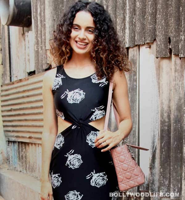 Kangana Ranaut’s bag lands her in trouble with Customs at Delhi airport! Kangana Ranaut’s bag lands her in trouble with Customs at Delhi airport!