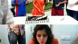 Who did Samantha Prabhu celebrate her birthday with?