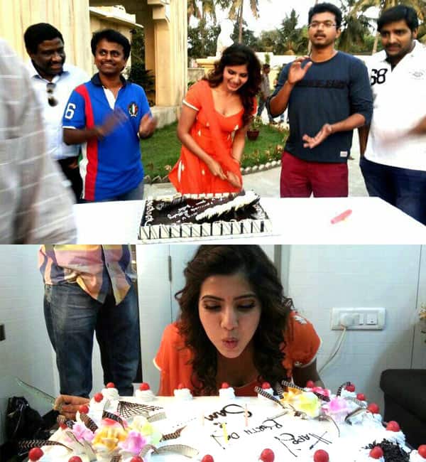 Who did Samantha Prabhu celebrate her birthday with? Who did Samantha Prabhu celebrate her birthday with?