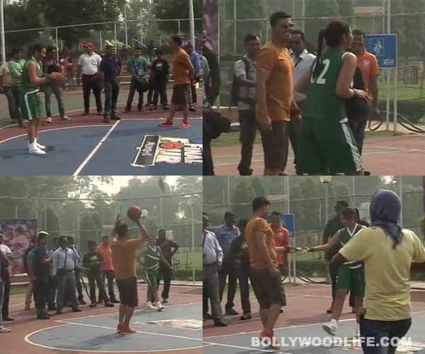 Sonakshi Sinha beats Akshay Kumar in basketball – Watch video! Sonakshi Sinha beats Akshay Kumar in basketball – Watch video!