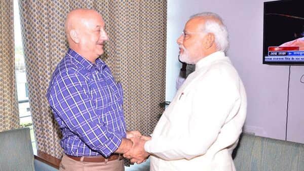 When Anupam Kher met Narendra Modi When Anupam Kher met Narendra Modi