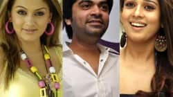 Simbu bonds with ex-girlfriends Nayantara and Hansika Motwani!