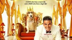 Akshay Kumar, Tamannaah, dog
