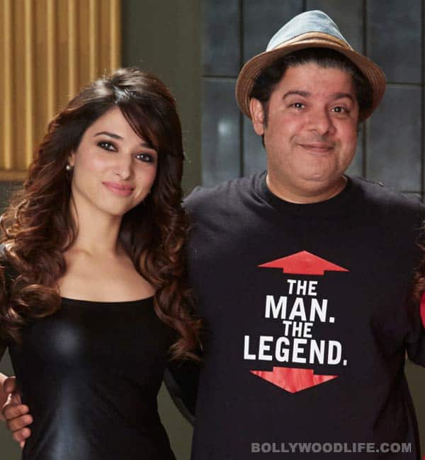 Sajid Khan trains Tamannaah to become a VJ! Sajid Khan trains Tamannaah to become a VJ!