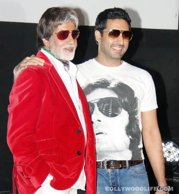 Amitabh Bachchan had a boy’s night out with Abhishek Bachchan on his marriage anniversary Amitabh Bachchan had a boy’s night out with Abhishek Bachchan on his marriage anniversary