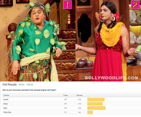 Comedy Nights with Kapil result: Dadi wins over Gutthi in BollywoodLife poll! Comedy Nights with Kapil result: Dadi wins over Gutthi in BollywoodLife poll!