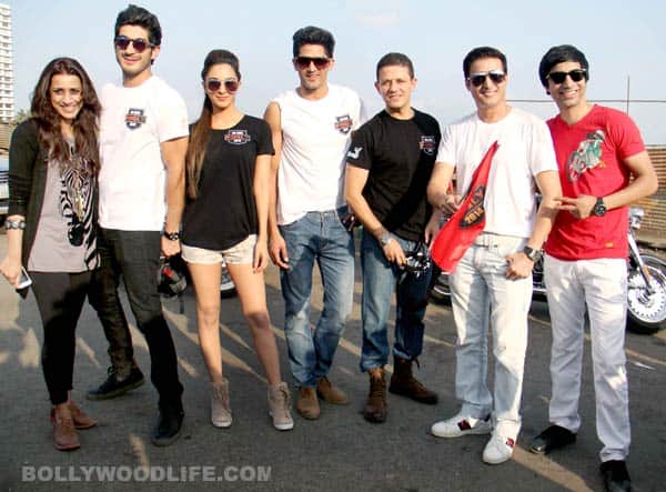 Mohit Marwah, Kiara Advani and Vijender Singh skip the Fugly screening in Leh Mohit Marwah, Kiara Advani and Vijender Singh skip the Fugly screening in Leh