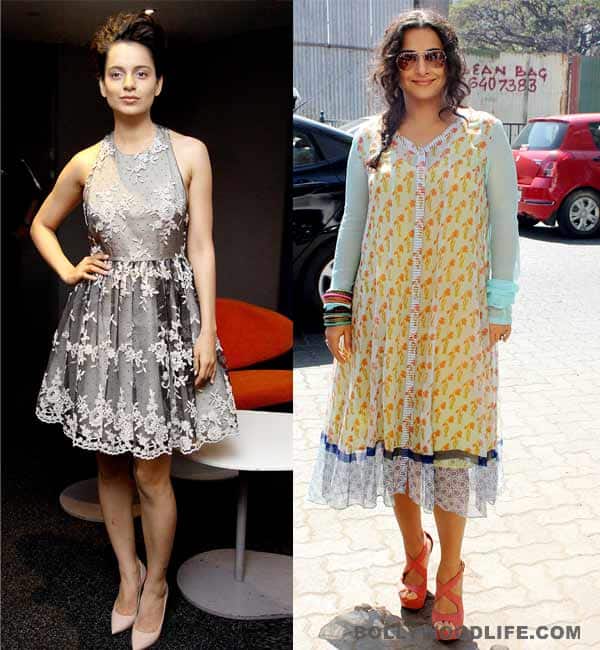 Kangana Ranaut, Vidya Balan, Bobby Jasoos, Queen Kangana Ranaut, Vidya Balan, Bobby Jasoos, Queen