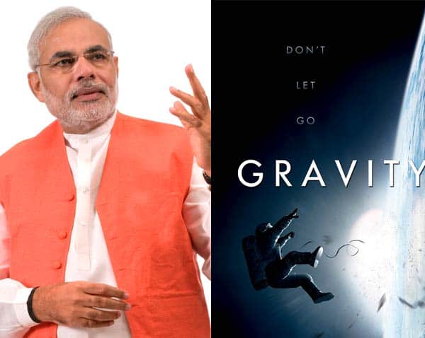 PM Narendra Modi: Indian rocket costs less than movie Gravity PM Narendra Modi: Indian rocket costs less than movie Gravity