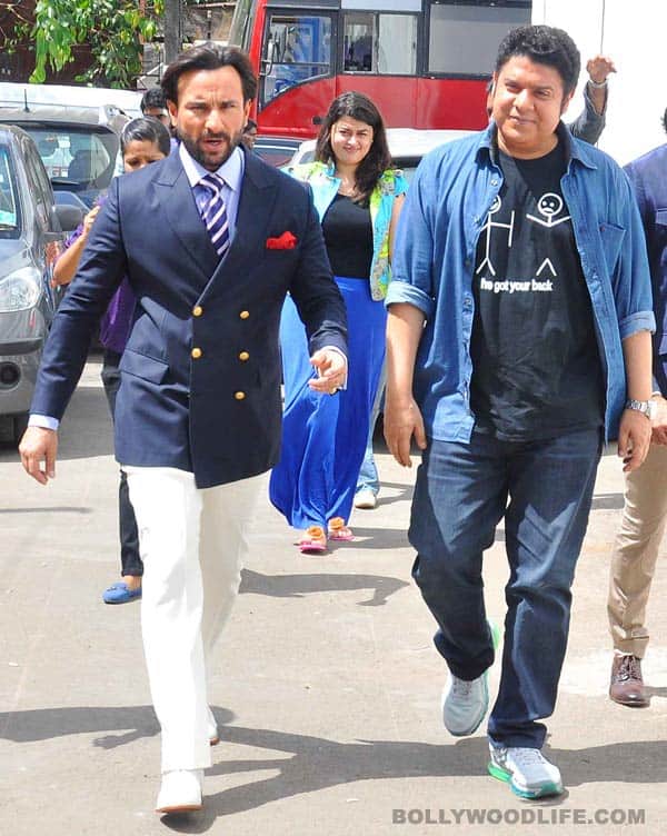 Sajid Khan was amazed by Saif Ali Khan while shooting Humshakals Sajid Khan was amazed by Saif Ali Khan while shooting Humshakals