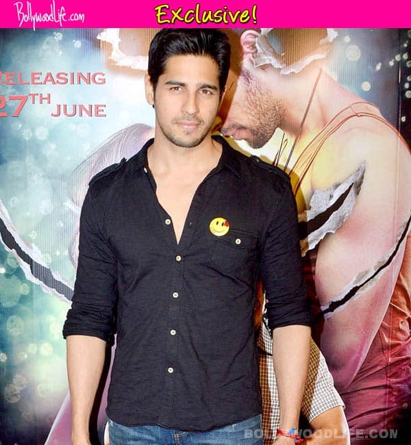 Sidharth Malhotra: I am not playing a gay character Sidharth Malhotra: I am not playing a gay character