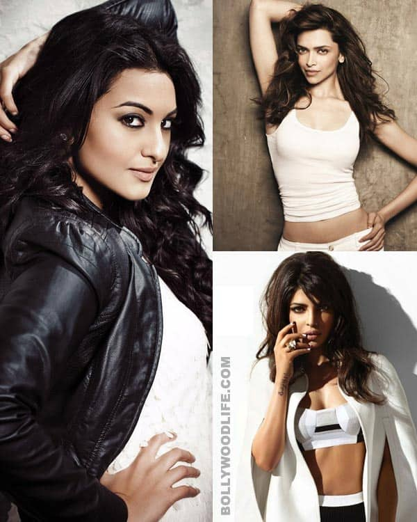 Sonakshi Sinha, Deepika Padukone, Priyanka Chopra, Katrina Kaif