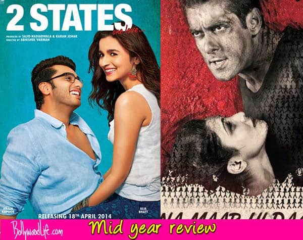 Arjun Kapoor’s 2 States ahead of Salman Khan’s Jai Ho: Top 5 films of 2014 so far! Arjun Kapoor’s 2 States ahead of Salman Khan’s Jai Ho: Top 5 films of 2014 so far!