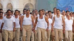 Ajay Devgn gets 2500 cops shirtless in Singham Returns!