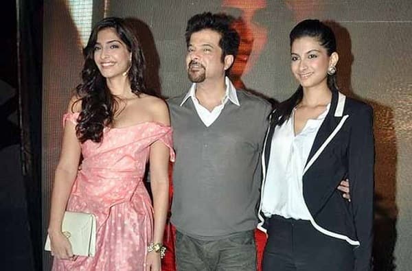 Anil Kapoor, Sonam Kapoor, Rhea Kapoor Anil Kapoor, Sonam Kapoor, Rhea Kapoor