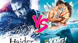 Shahid Kapoor, Hrithik Roshan, Bang Bang, Haider