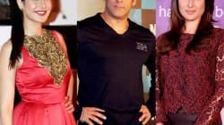 Katrina Kaif, Salman Khan, Kareena Kapoor Khan