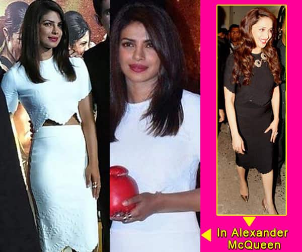 Priyanka Chopra in Alexander McQueen at Mary Kom trailer launch- View pic! Priyanka Chopra in Alexander McQueen at Mary Kom trailer launch- View pic!