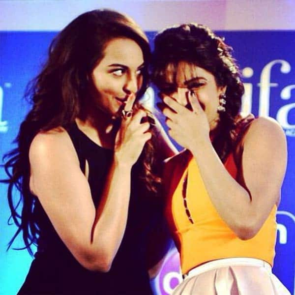 Did Sonakshi Sinha and Priyanka Chopra fake their friendship?