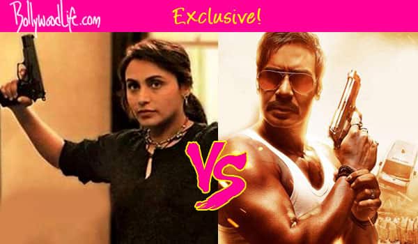 Rani Mukerji, Ajay Devgn, Singham Returns, Mardaani Rani Mukerji, Ajay Devgn, Singham Returns, Mardaani