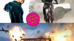 Salman Khan’s Kick action shot in Rohit Shetty style?