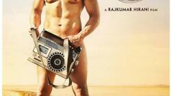 Aamir Khan, P.K. poster