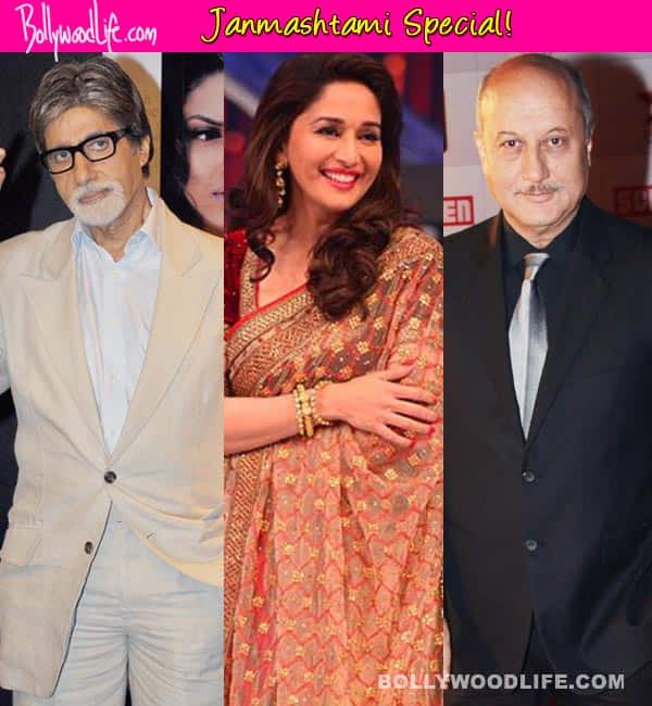 Amitabh Bachchan, Madhuri Dixit-Nene and Anupam Kher wish fans for Janmashtami Amitabh Bachchan, Madhuri Dixit-Nene and Anupam Kher wish fans for Janmashtami