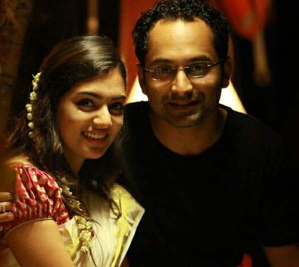 Fahadh Fazil and Nazriya Nazim pose as husband and wife for the first