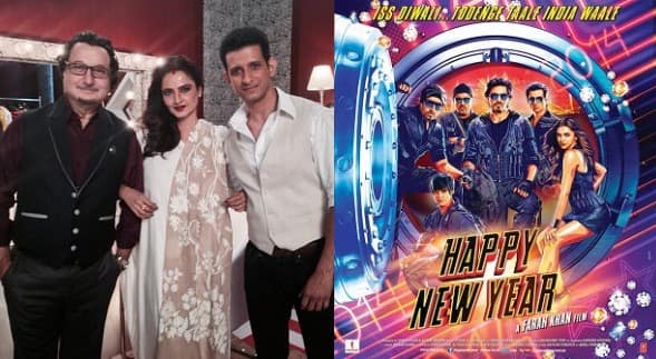 Shah Rukh Khan's Happy New Year to compete with Rekha's Super Nani!