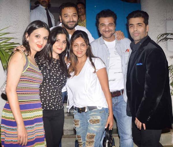 Karan Johar, Gauri Khan, Sanjay Kapoor