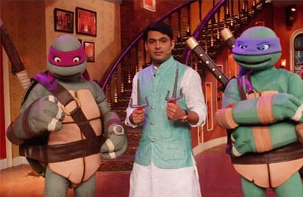 Teenage Mutant Ninja Turtles make an appearance on Comedy Nights with Kapil! Teenage Mutant Ninja Turtles make an appearance on Comedy Nights with Kapil!