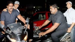 Akshay Kumar takes a pillion ride