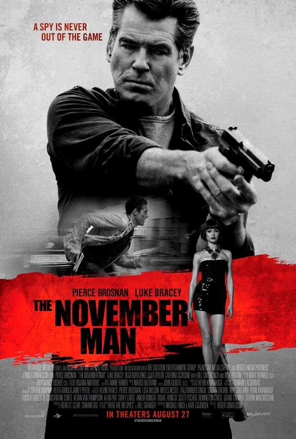 The November Man movie review: Pierce Brosnan shines in an above average spy thriller! The November Man movie review: Pierce Brosnan shines in an above average spy thriller!