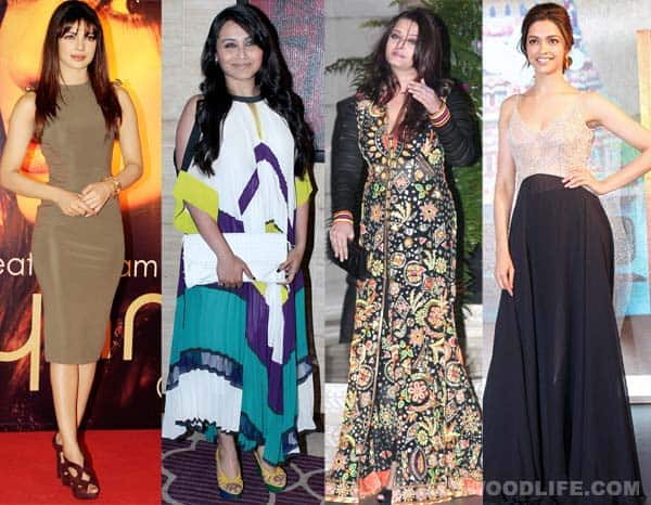 Priyanka Chopra, Rani Mukerji, Aishwarya Rai, Deepika Padukone Priyanka Chopra, Rani Mukerji, Aishwarya Rai, Deepika Padukone