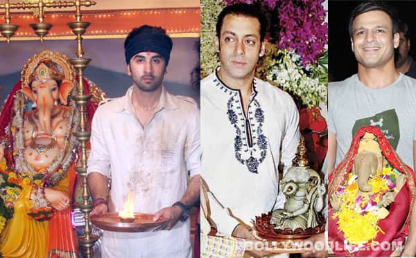 Salman Khan, Vivek Oberoi, Ranbir Kapoor, Ganesh Chathurthi special, Salman Khan, Vivek Oberoi, Ranbir Kapoor, Ganesh Chathurthi special,