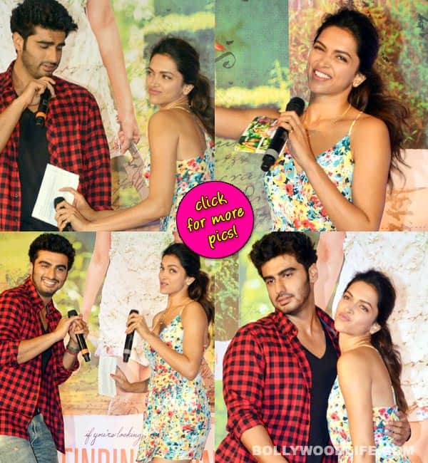 The many moods of Arjun Kapoor and Deepika Padukone! - Bollywoodlife.com