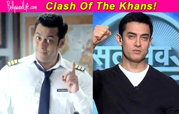 Clash of the Khans: Salman Khan and Aamir Khan to battle it out! Clash of the Khans: Salman Khan and Aamir Khan to battle it out!