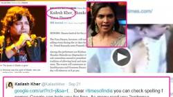 Kailash Kher, Deepika Padukone, Times Of India, TOI Controversy